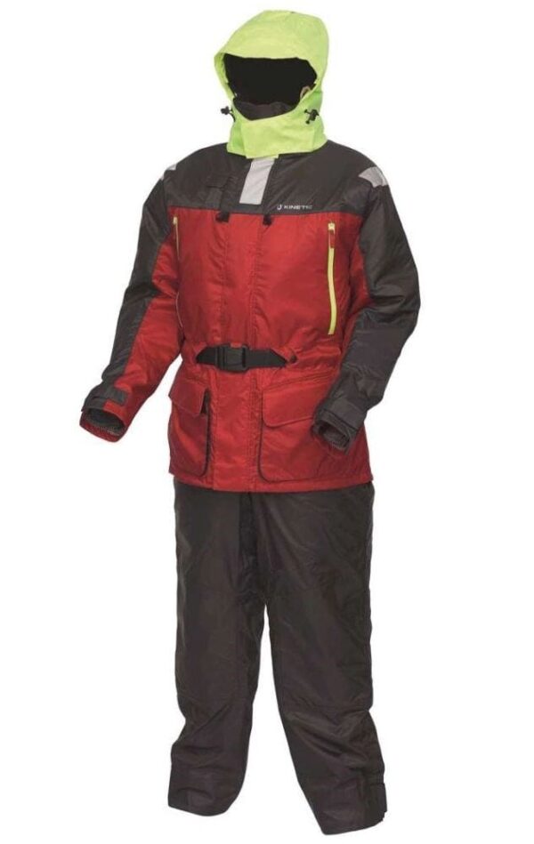 kinetic plovouci oblek guardian 2 dilny flotation suit red stormy