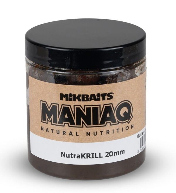 mikbaits boilie v dipu maniaq nutrakrill 250 ml 1