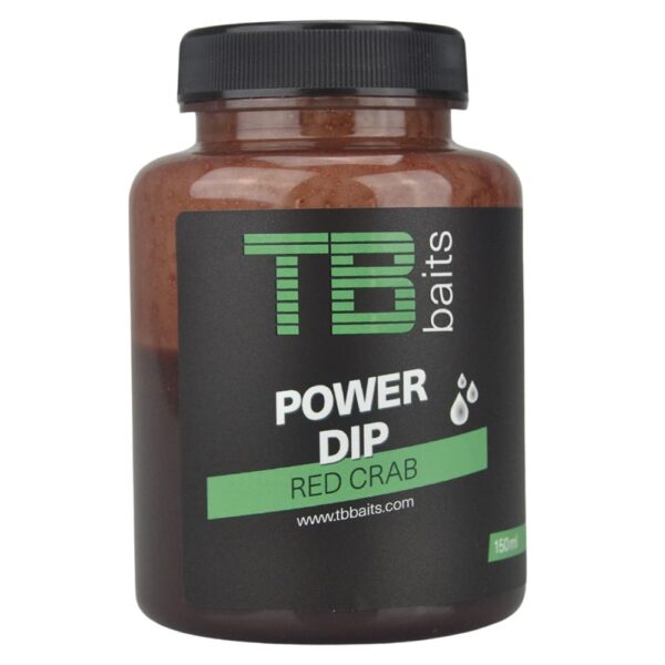 tb baits power dip red crab 150 ml 1