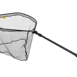 Fencl Sklápěcí Teleskopický Podběrák MAX XXL s Pogumovanou Sítí 77x82 cm