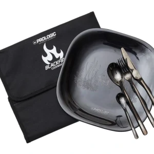 Prologic Talíř S Příborem Blackfire Dinning Set
