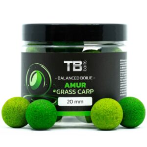TB Baits Vyvážené Boilie Balanced + Atraktor Amur 100 g 20 mm
