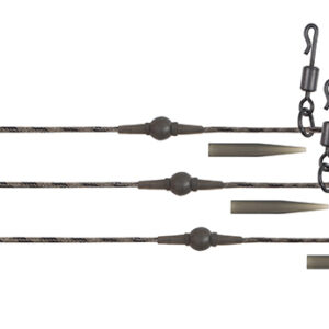 Fox Montáž Edges Copper Core Heli-Clip 3 ks 50 lb