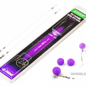 ZFISH Krimpovaný Návazec Ronnie Rig Boom 18cm/30lbs