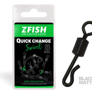 ZFISH Obratlík Quick Change Swivel Matt